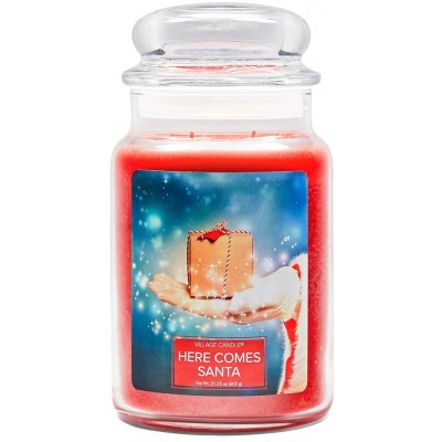 Village Candle Here Comes Santa 602 g – Zbozi.Blesk.cz