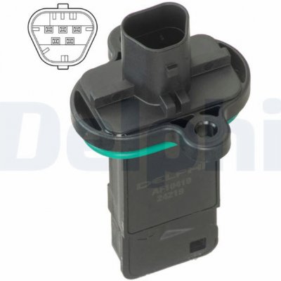Snimac mnozstvi protekajiciho vzduchu DELPHI AF10419-12B1 – Hledejceny.cz