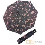 Doppler Fiber Mini Wildflowers dámský skládací deštník sv.šedý – Zboží Mobilmania