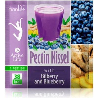 TIANDE Active Life Pektinový kysel s vlochyní a borůvkou 15 g – Zboží Dáma