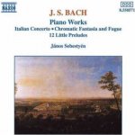 Johann Sebastian Bach - Piano Works - Italian Concerto, Chromatic Fantasia And Fugue, 12 Little Preludes CD – Hledejceny.cz