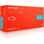 Mercator Medical Dermagel coated latexové nepudrované bílé 100 ks – Zboží Dáma