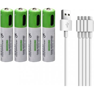 Smartools AAA 2600mWh USB-C dobíjení 4 ks STBATAAA/04 – Zboží Živě