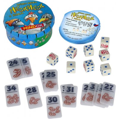 Mindok Heckmeck z žížalek Mini – Zboží Dáma