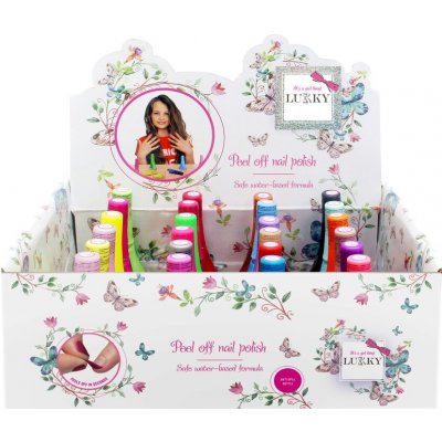 EPEE Lukky slupovací lak na nehty se třpytkami – Zboží Dáma