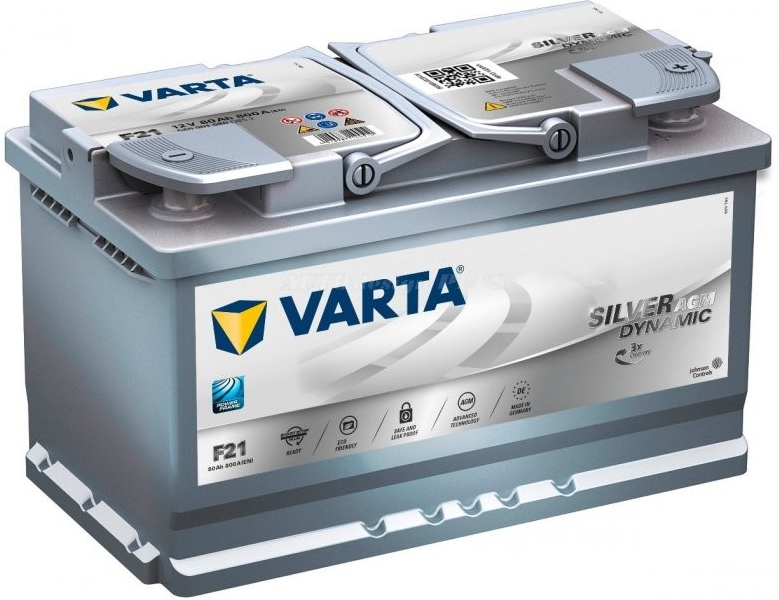 BATTERIE DECHARGE-LENTE VARTA AGM LA80 12V 80AH 800A - Batteries à décharge  lente Camping-car - BatterySet