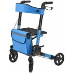 Goleto Čtyřkolové modré chodítko pro seniory Rollator – Zboží Mobilmania