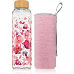 Waterdrop Glass Waterdrop Edition skleněná láhev na vodu 600 ml + obal na láhev – Hledejceny.cz