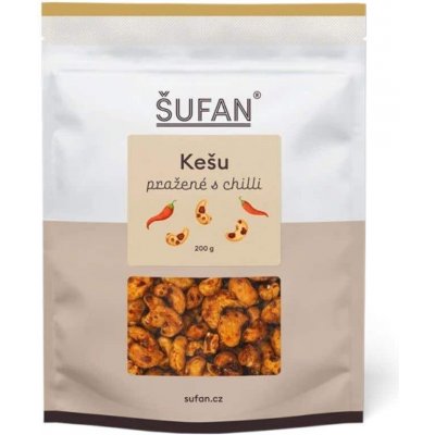 ŠUFAN Sladce-pikantní kešu s chilli a panelou 200 g – Hledejceny.cz