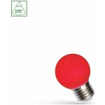 Spectrumled LED žárovka 1W 4xSMD2835 E27 20lm ČERVENÁ – Zboží Dáma