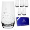 Sklenice SWAROVSKI SKLENICE NA VODU GLOBO 6 x 390 ml