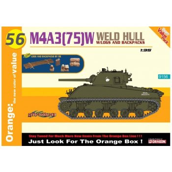 Dragon Model Kit M4A3 75 W Welded Hull tank 9156 1:35