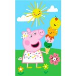Carbotex Dětský ručník Prasátko Pepina Zmrzlinová Pyramida 30 x 50 cm – Zboží Dáma