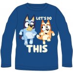 Eplusm chlapecké tričko BLUEY dlouhý rukáv modrá – Zboží Dáma