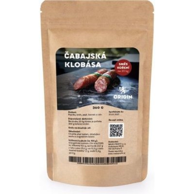 Origin Line Kořenicí směs bez soli Čabajka TN 360 g – Zboží Mobilmania