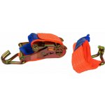 GEKO G02372 Popruh upínací s ERGO ráčnou a hákem, 2m/2T/40mm | Zboží Auto