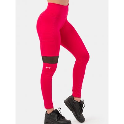 Nebbia Sporty Smart Pocket HW Leggings FGLG 404-PINK – Sleviste.cz