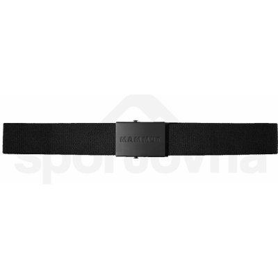 Mammut Logo belt 1192-00141-0001 black – Zboží Mobilmania