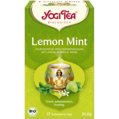 Yogi Tea Bio Lemon Mint 17 x 1.8 g – Zbozi.Blesk.cz