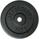 inSPORTline Castblack Ocelové závaží 10 kg 30mm