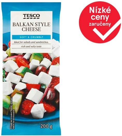 Tesco Balkan Style sýr 200 g od 40 Kč - Heureka.cz