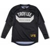Cyklistický dres Troy Lee Designs DĚTSKÝ FLOWLINE AIRCORE BLACK