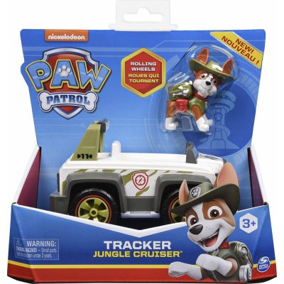 Spin Master Paw Patrol Vozidlo s funkcí a efekty Tracker bílé – Zbozi.Blesk.cz