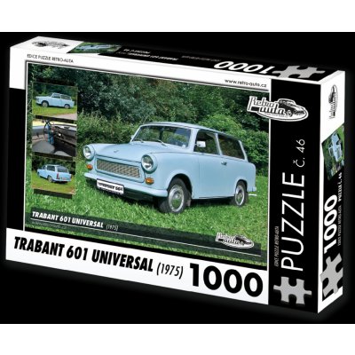 Retro-Auta č. 46 Trabant 601 Universal 1975 1000 dílků – Zboží Mobilmania