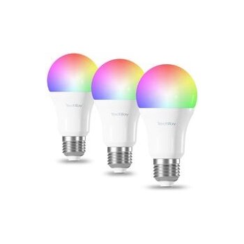 TechToy Chytrá žárovka 9W E27 RGB ZigBee 3ks TSL-LIG-A70ZB-3PC