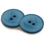 Pro Háčkování Knoflík kulatý plast 20 mm, modrošedý – Hledejceny.cz