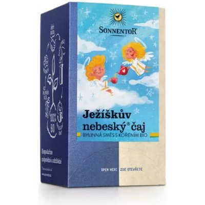 Sonnentor Ježíškův nebeský čaj bio bylinný čaj porcovaný 27 g – Zboží Dáma