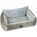 Dog Fantasy Pelech Lux platinum stříbrný – Zboží Dáma