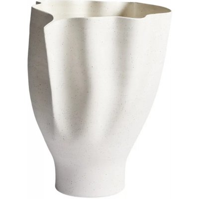 Kave Home Krémová keramická váza Nilea 34 cm – Hledejceny.cz