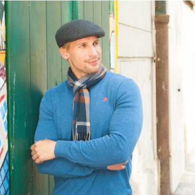 Pánská vlněná pánská golfka antracit – Hledejceny.cz