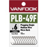 Vanfook PLB-49F Plugging Single Medium Wire Micro Barb vel.10 12 ks – Zboží Mobilmania