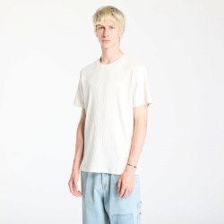 Calvin Klein Jeans Linear Quilted Tee Ivory