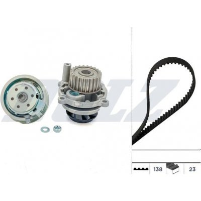 Vodní pumpa + sada ozubeného řemene DOLZ KD050 – Zboží Mobilmania