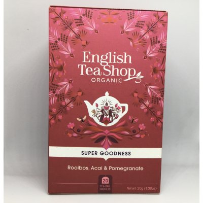 English Tea Shop Čaj Rooibos acai a granátové jablko bio 20 ks 30 g