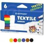 Centropen Popisovač 2739 na textil 6 ks – Zboží Dáma