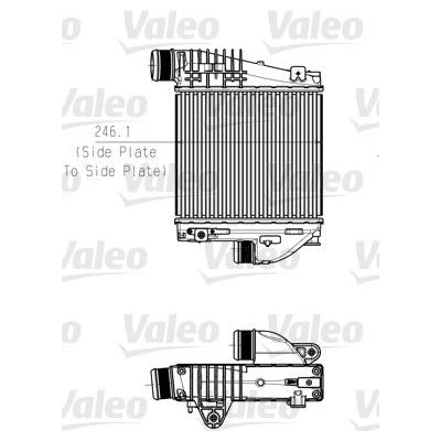 Chladič turba VALEO 818290 – Zboží Mobilmania