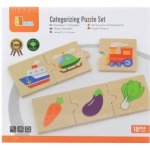 Viga puzzle třídění dle druhu – Zboží Dáma