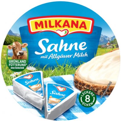 Milkana tavený sýr Smetana 190 g – Zboží Dáma