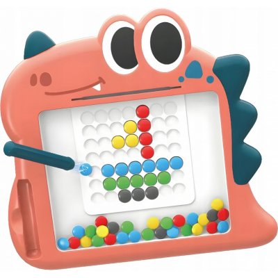 Woopie Magnetická tabule pro děti Montessori MagPad Dinosaurus – Zboží Mobilmania