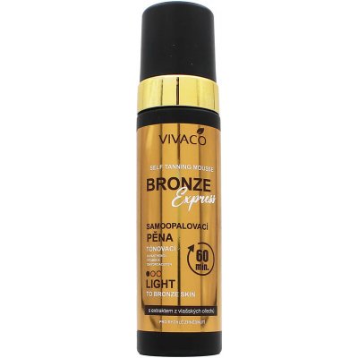 Vivaco Bronze Express samoopalovací pěna Light 200 ml – Zboží Dáma