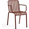 Zahradní židle a křeslo HAY Židle Palissade Armchair, iron red