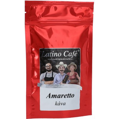 Latino Café Káva Amaretto zrnková 0,1 kg – Hledejceny.cz