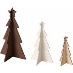 Boltze Xmas Dekorativní vánoční stromky z překližky KARL 12-25 cm 3 ks – Hledejceny.cz
