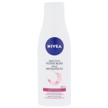 Nivea Visage čistící pleťové mléko pro suchou a citlivou pleť 200 ml