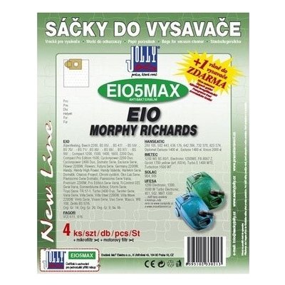 Jolly MAX EIO 5 (4+1+1ks) do vysav. EIO, MORPHY RICHARDS