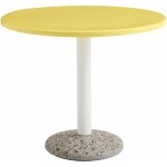 HAY Venkovní stůl Ceramic 90, Bright Yellow – Hledejceny.cz